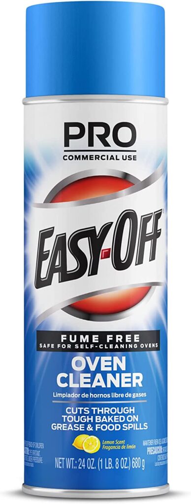 Easy Off Professional Fume Free Max Oven Cleaner, Lemon 24 Ounce (Pack of 1)
